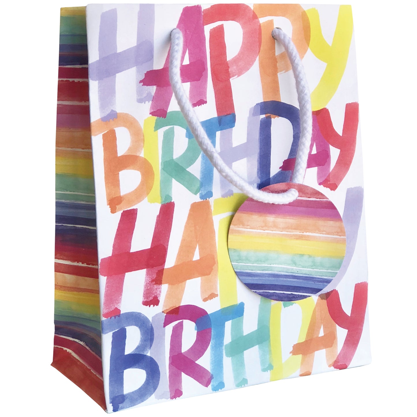 Small Happy Birthday Tote Bag