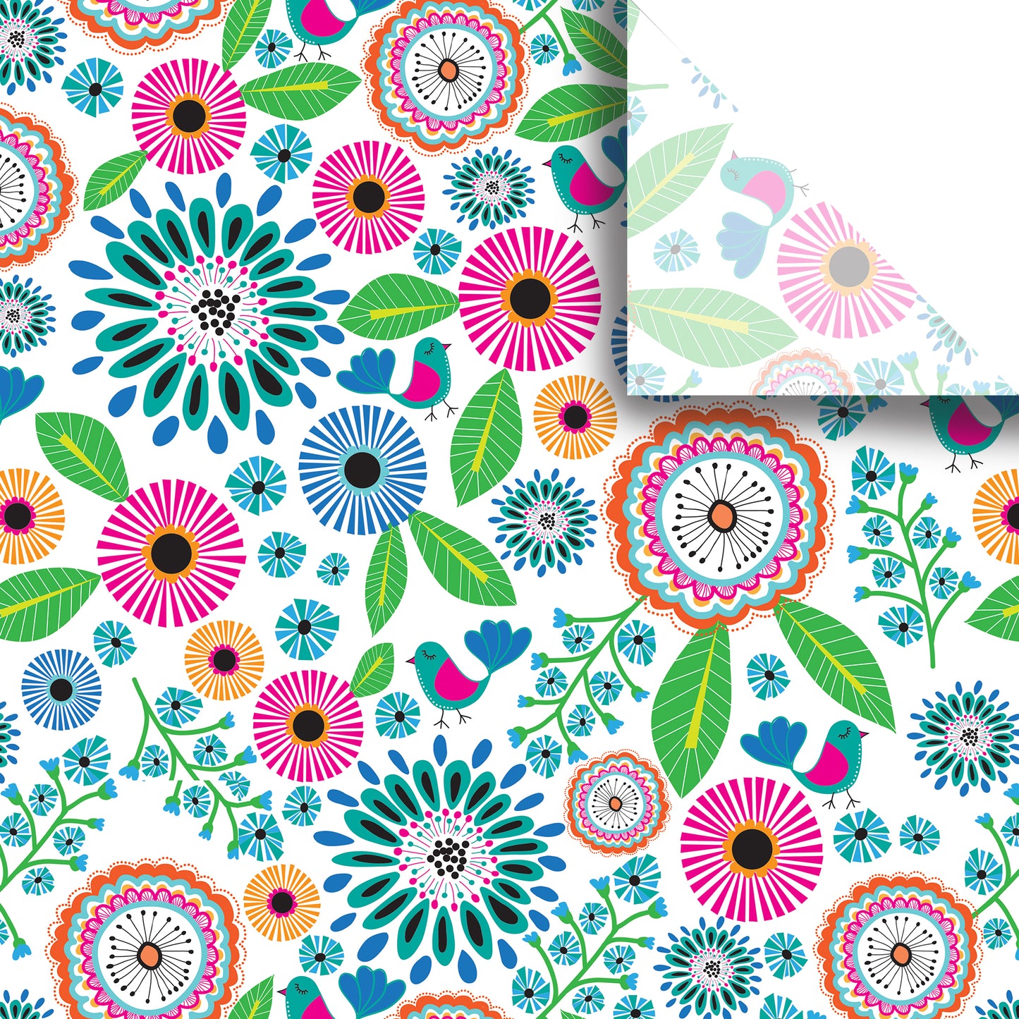 Pretty Petunia Premium Printed Tissue By Jillson Roberts USA.