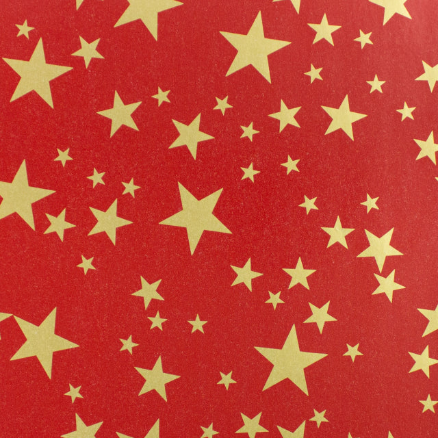 RED STARS XMAS SPECIAL OFFERINGS GIFT WRAP VAL 10