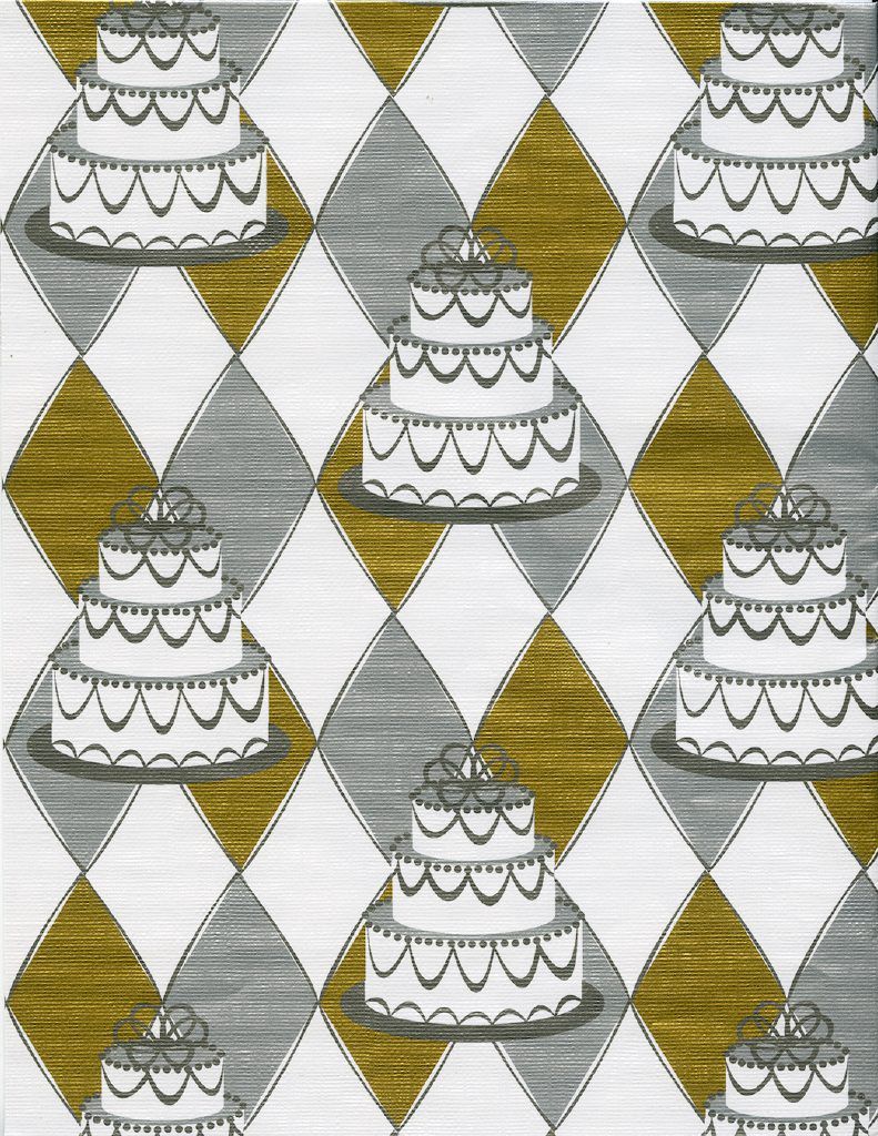WEDDING GIFT WRAP PAPER