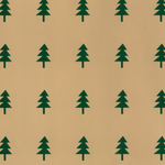 GREEN MINI TREES SULLIVAN'S VALUE PACK BUDGET GIFT WRAP ROLLS. VAL5015