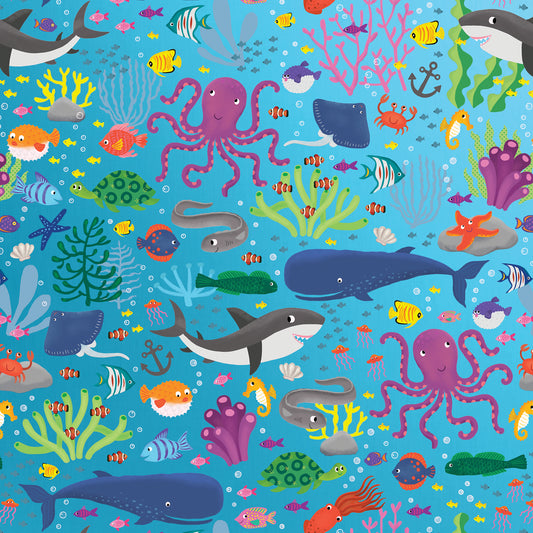 Under The Sea Children's Gift Wrap