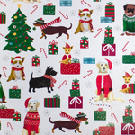 FURRY & BRIGHT CHRISTMAS GIFT WRAP BY SULLIVAN PAPERS USA GW 9448.