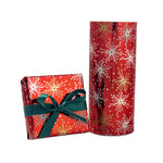 Premium Ruby Starburst Jewelers Roll Gift Wrapping Paper Italy