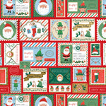 NORTH POLE BOUND GIFT WRAP BY JILLSON ROBERTS USA   XB 797