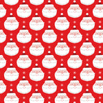 CHIC SANTA GIFT WRAP BY JILLSON ROBERTS  USA   XB801