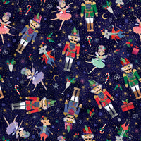 NUTCRACKER BALLET BY JILLSON ROBERTS USA MATCHING TISSUE AVAILABLE XB 606