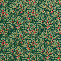 Holly Tapestry Christmas Gift Wrap