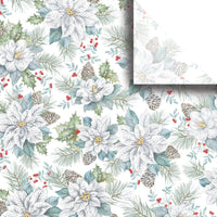 SNOWDRIFT FLORAL PREMIUM TISSUE BY JILLSON ROBERTS USA  BXPT795