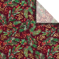 WINTER FOLIAGE PREMIUM HOLIDAY TISSUE BY JILLSON ROBERTS USA  BXPT 786.