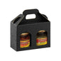 NERO BLACK LINEN 2  ITALIAN  JAR CARRIER   POR2NER