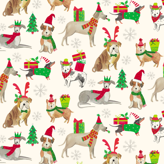 SULLIVAN'S CHRISTMAS PETS GIFT WRAP USA GW 9490.