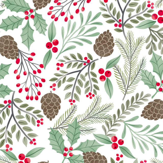 Wholesale Bulk Holly Xmas Gift Wrap Rolls By Sullivan Papers USA. Free Shipping USA.