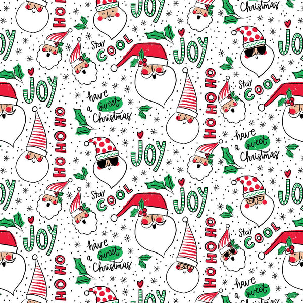 MR COOL SANTA CHRISTMAS GIFT WRAP  XB 835