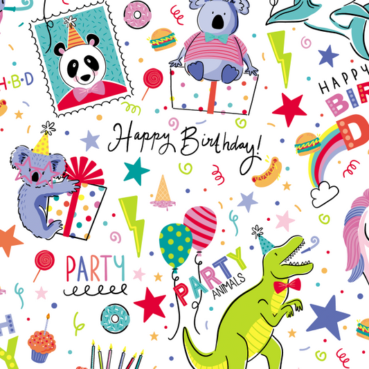 SULLIVAN'S ICONIC BIRTHDAY GIFT WRAPPING PAPER GW 9537