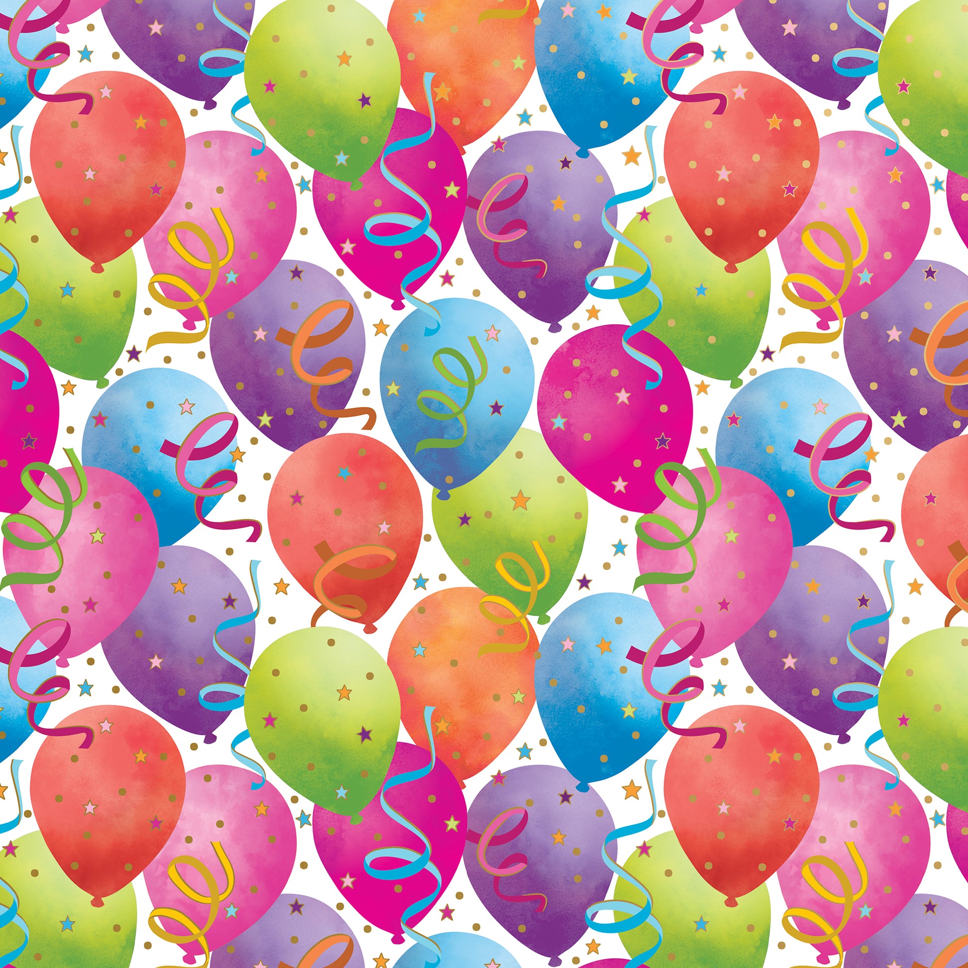 Jillson Roberts Wholesale Balloons Gift Wrapping Paper.
