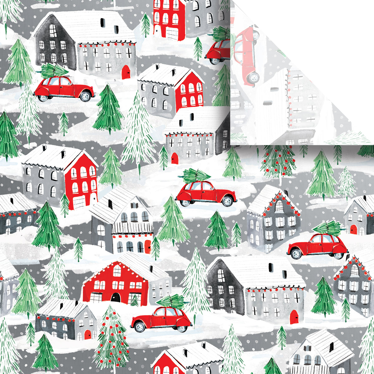 Wholesale Christmas Printed Tissue  Christmas Town.
