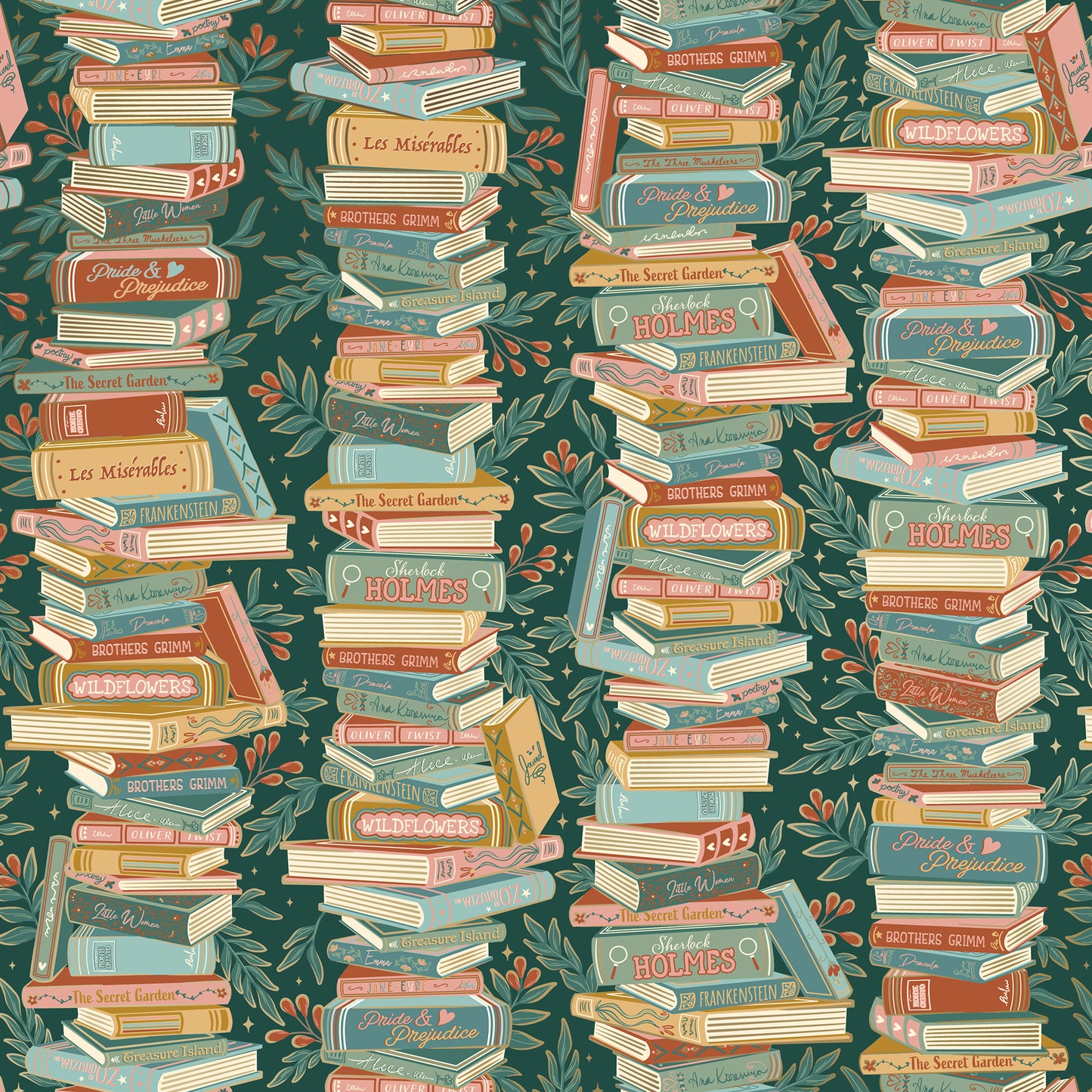 Wholesale Bulk By The Book Gift Wrapping Paper By Jillson Roberts California.  Ships In 3-4 Days.