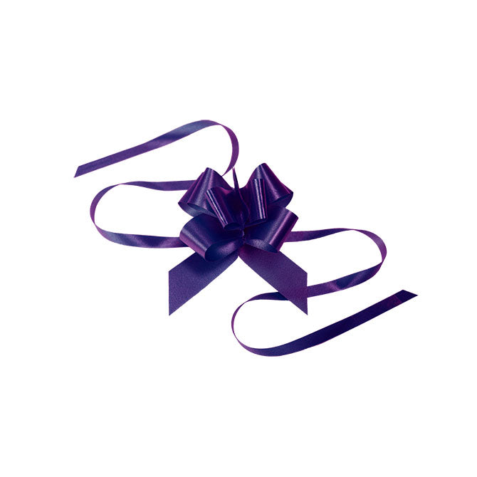 PURPLE PULL BOW RIBBON  PBPR