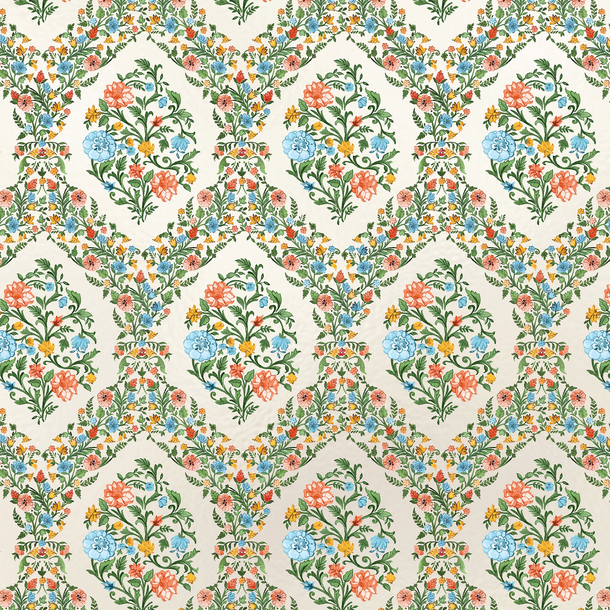 Wholesale Bulk Damask Floral Pearl Gift Wrapping Paper Rolls By Jillson Roberts Of California