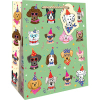 Festive Pups Birthday Gift Bag