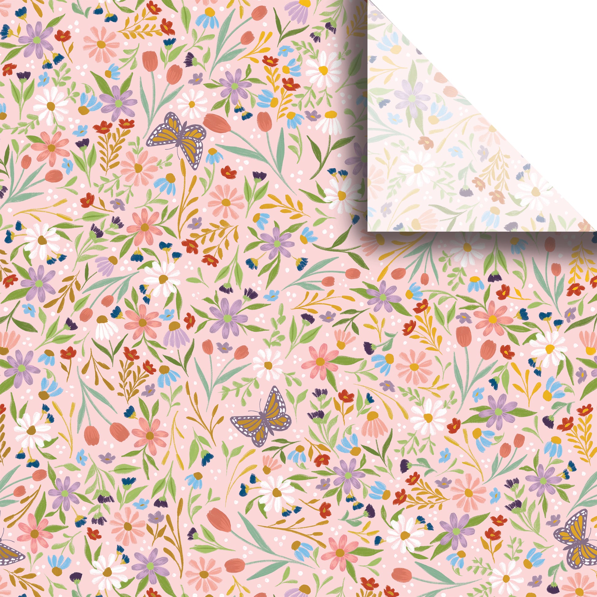 Delicate Floral Premium Printed Tissue By Jillson Roberts USA