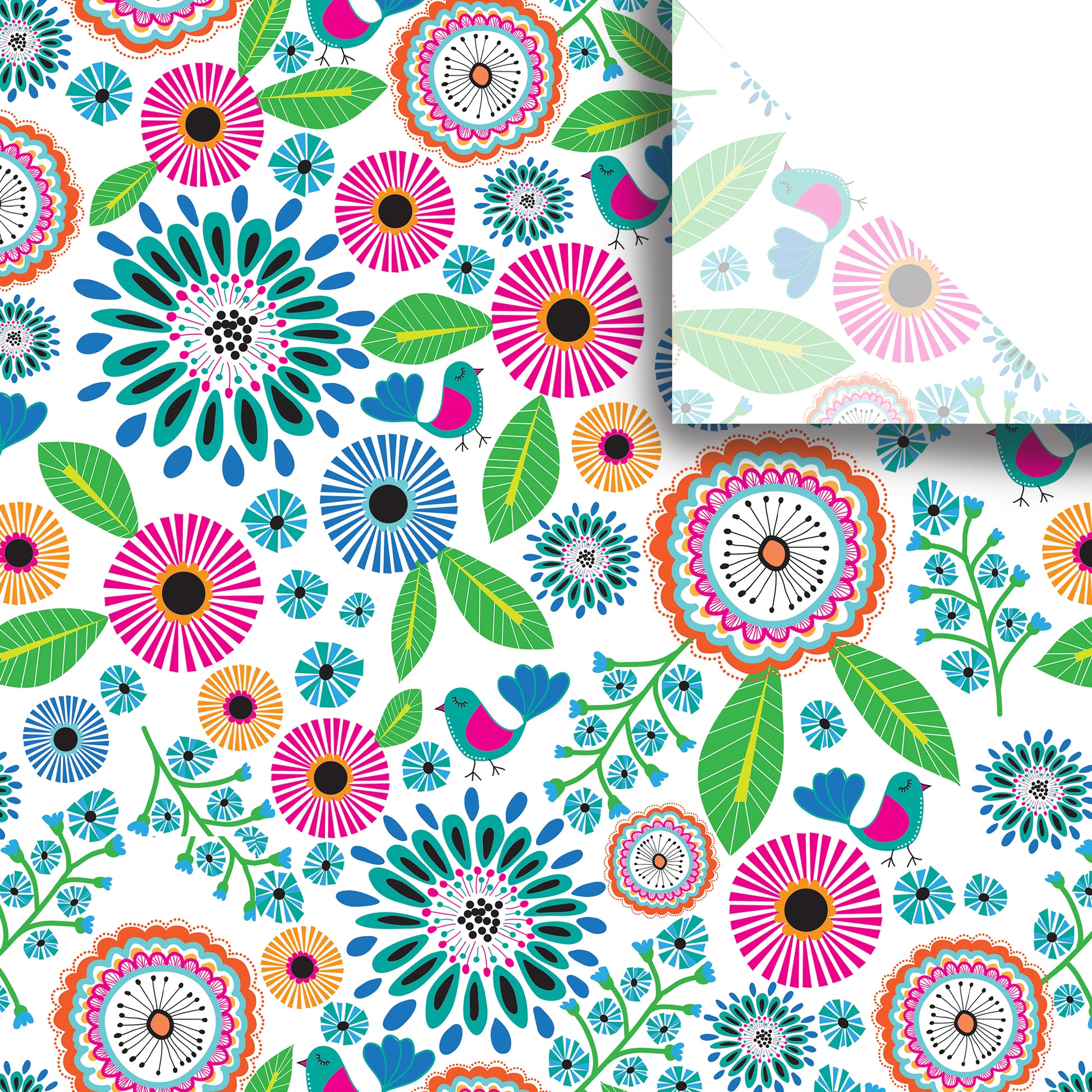 Pretty Petunia Premium Printed Tissue By Jillson Roberts USA.