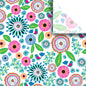 Pretty Petunia Premium Printed Tissue By Jillson Roberts USA.