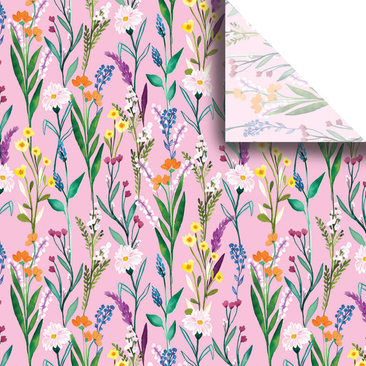 Secret Garden Floral Premium Printed Tissue By Jillson Roberts USA.