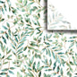 Elegant Leaves Premium Printed Tissue By Jillson Roberts USA.