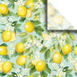 Lemon Tree Premium Printed Tissue By Jillson Roberts USA.