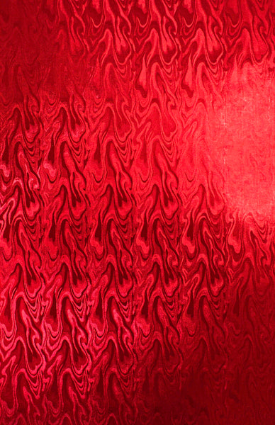 SULLIVAN JEWELERS GIFT WRAP ROLL  RED EMBOSSED FOIL CLOUD  GW 1912