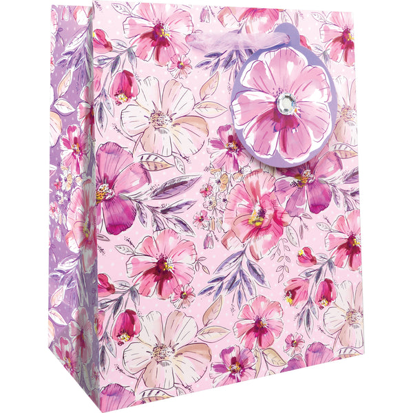 Fabulous Floral Shopping Bag By Jillson Roberts USA.