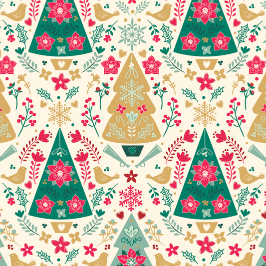SULLIVAN'S CHRISTMAS MOTIFF GIFT WRAP   GW 9500  FREE SHIPPING