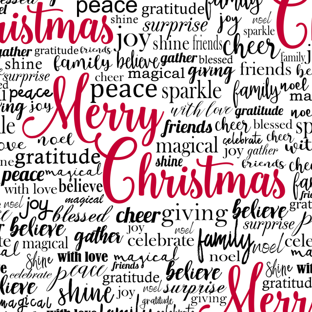 SULLIVAN PREMIER CHRISTMAS SAYINGS GIFT WRAP ROLLS  USA  GW 9512.