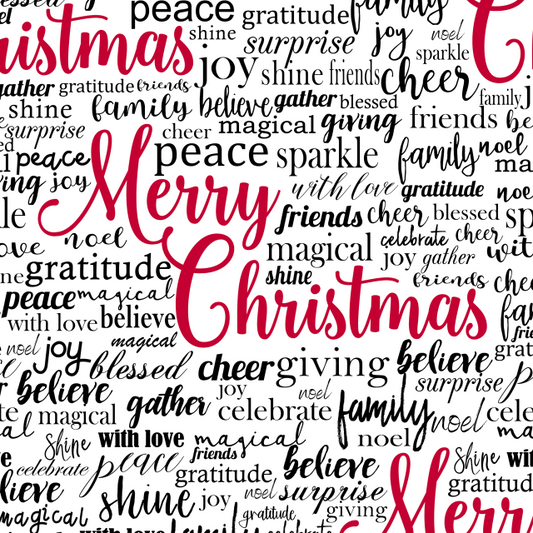 CHRISTMAS SAYINGS GIFT WRAP ROLLS  USA  GW 9512.  FREE SHIPPING