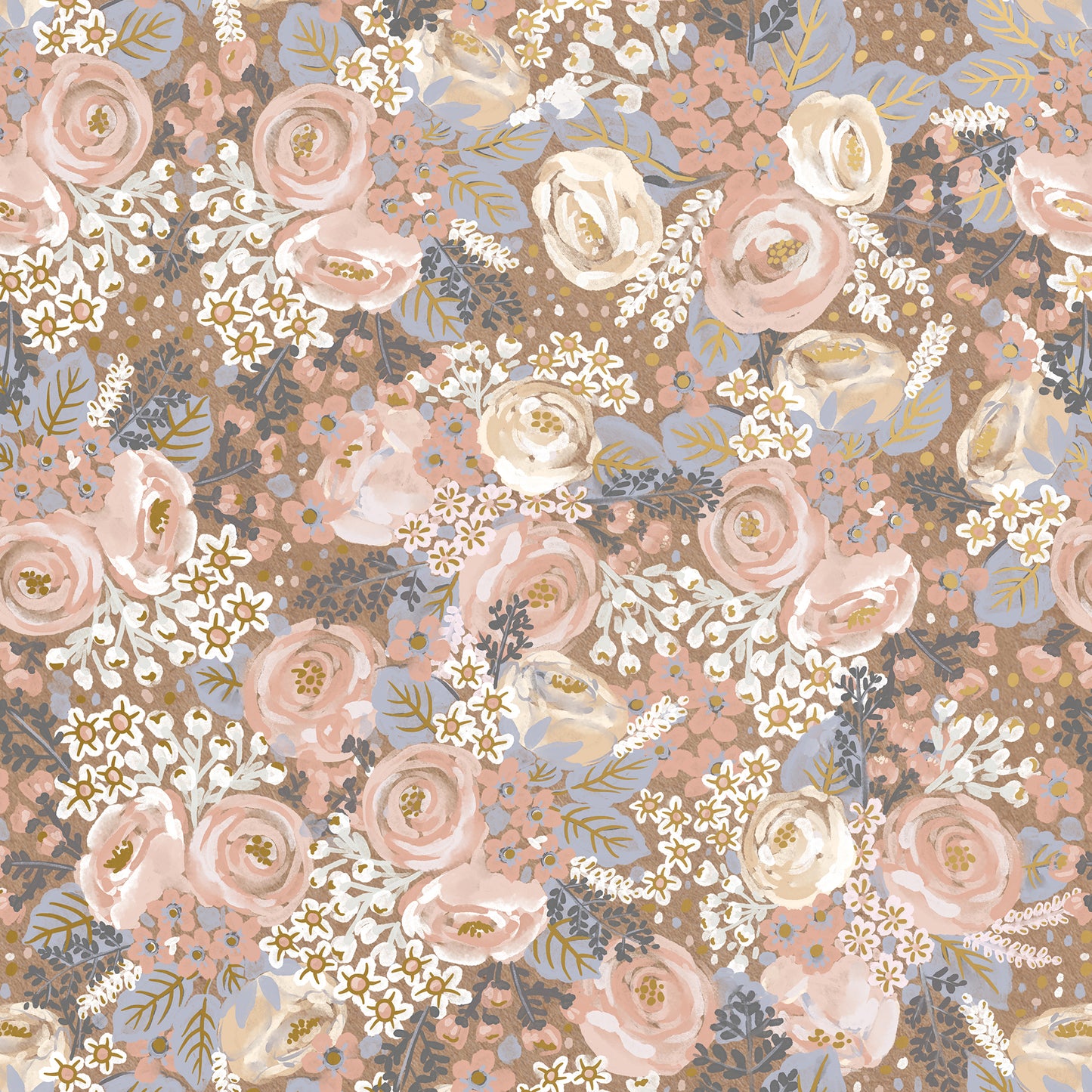 Bouquet Floral Giftwrap By Jillson Roberts
