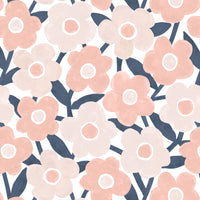 Elegant Flowers Gift Wrapping Paper By Jillson Roberts USA.