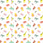 Little Animals Baby Gift Wrapping Papers By Jillson Roberts USA.