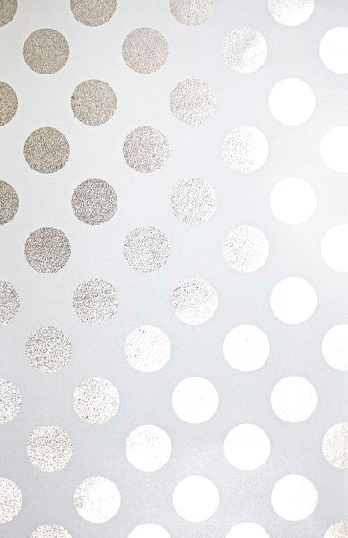 Pemium Metalized Dots Gift Wrapping Paper
