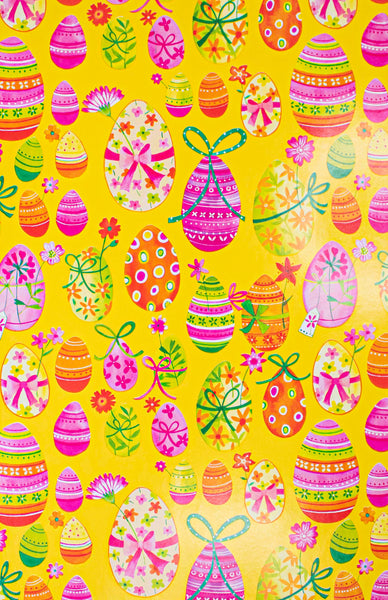 PREMIUM EASTER GIFT WRAP ROLL BY SULLIVAN PAPERS USA GW7626