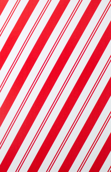 GIFTWRAP LOOKS LIKE CALSSIC CANDY CANE COLORS GIFT WRAP ROLL USA GW 7648
