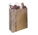 Birch Bliss Holiday Shopping Bags     8x4x10 Size