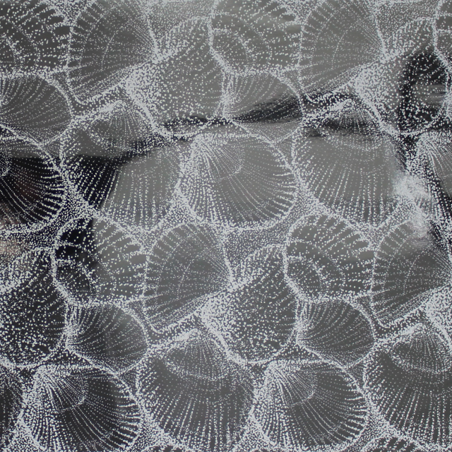 SILVER SHELLS GIFT WRAP ROLL BY SULLIVAN PAPERS USA. GW 9518. – W H ...