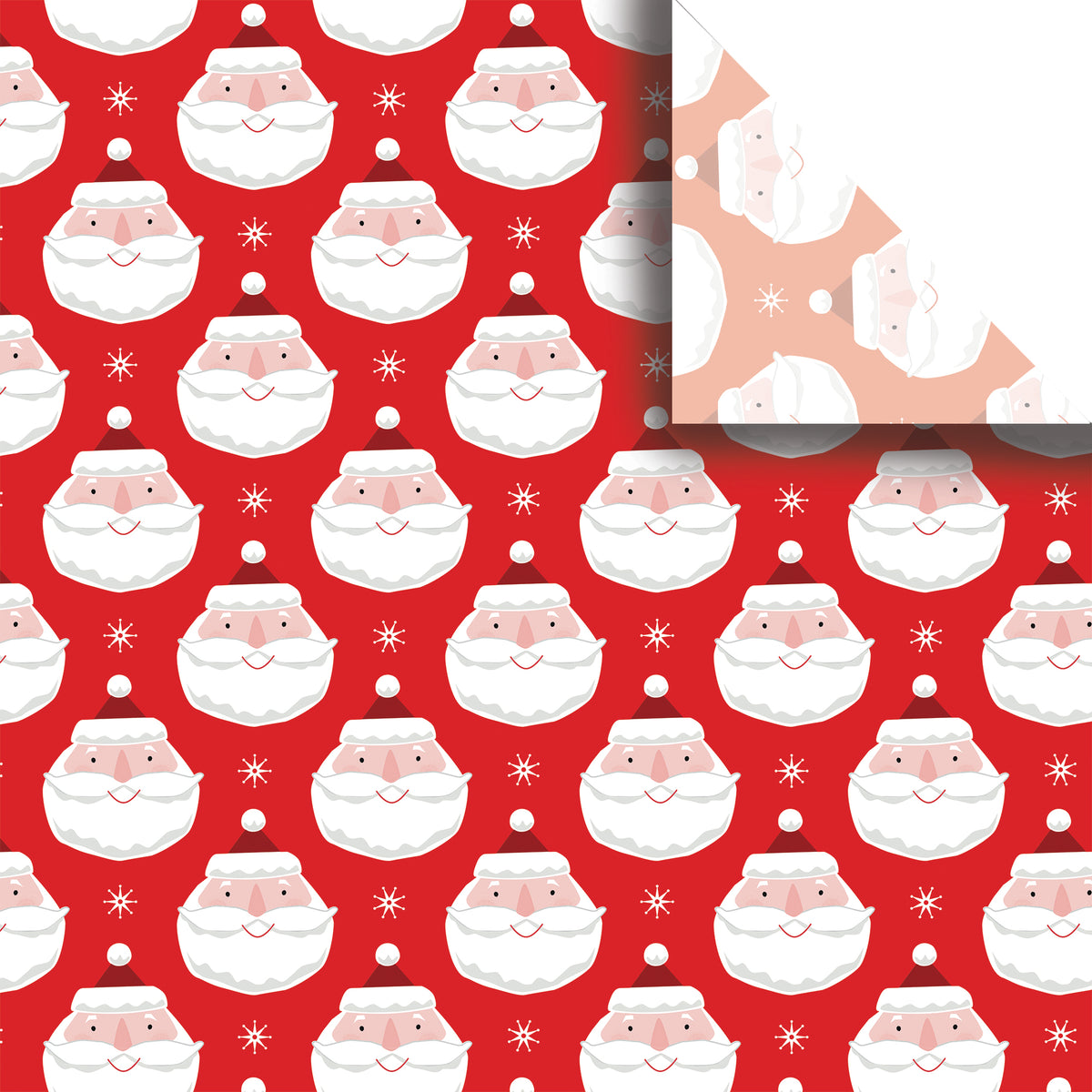 Wholesale Christmas Printed Tissue Chic Santa