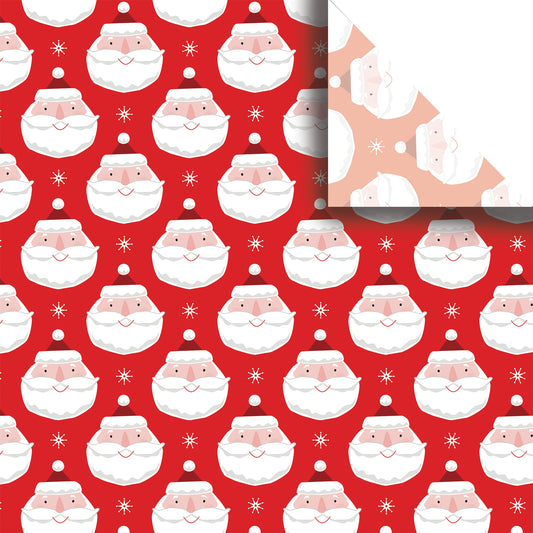 Wholesale Christmas Printed Tissue Chic Santa